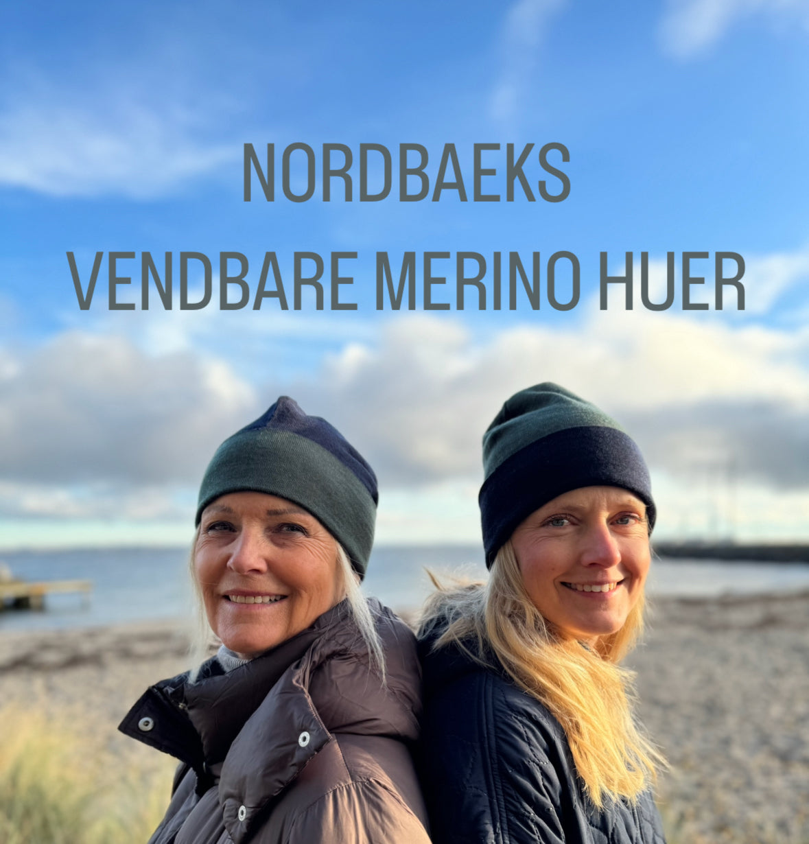Beanie NORDBAEK Wool Buddy - soft and warm - NavyGreen