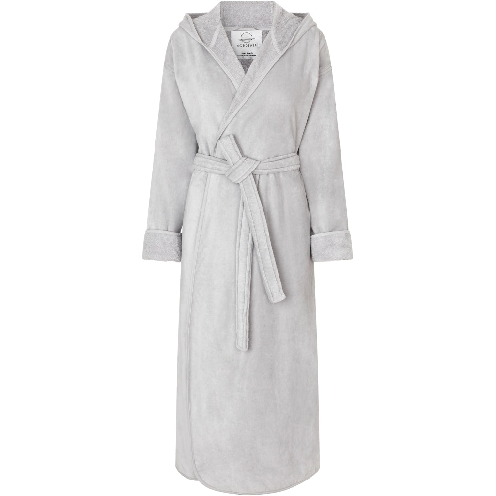 NORDBAEK Badekåpe NORDBAEK Sandy Cliff - 100% tykk bomullsfrotté for damer Bath robe Cloud