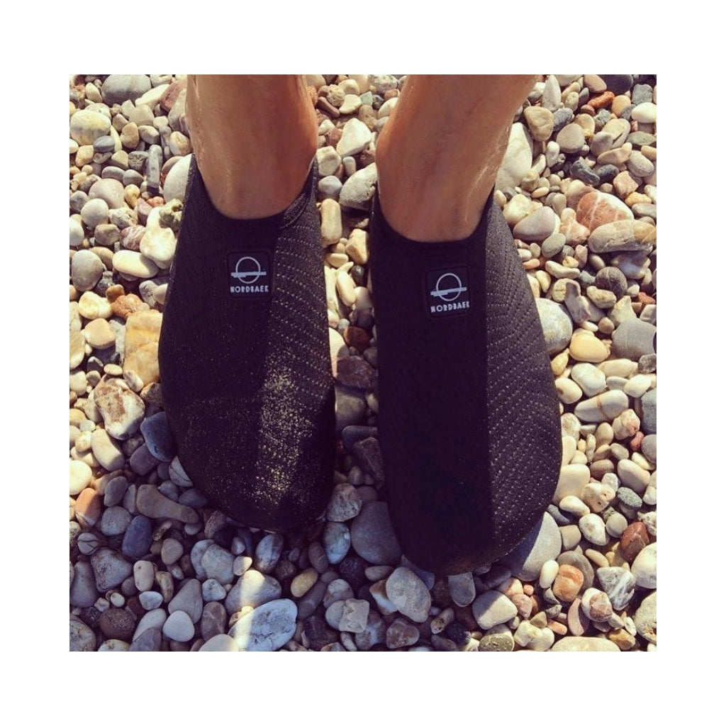 NORDBAEK Badesko til barn NORDBAEK Soft Aqua - beste og letteste badesko til barn Kids swim shoes Black