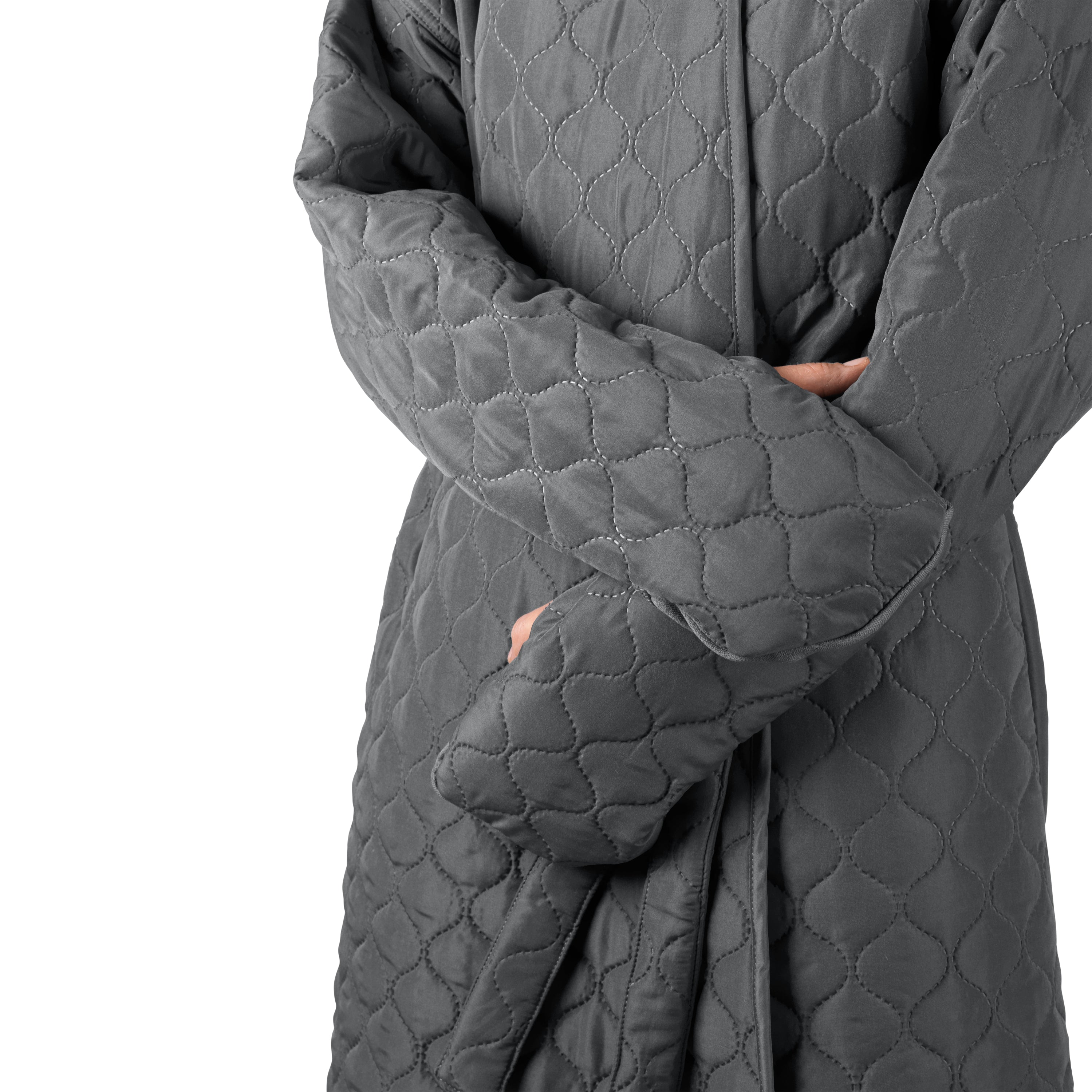 Badekåpe NORDBAEK Soft Breeze - dame vindtett oeko-tex bomull - Aqua