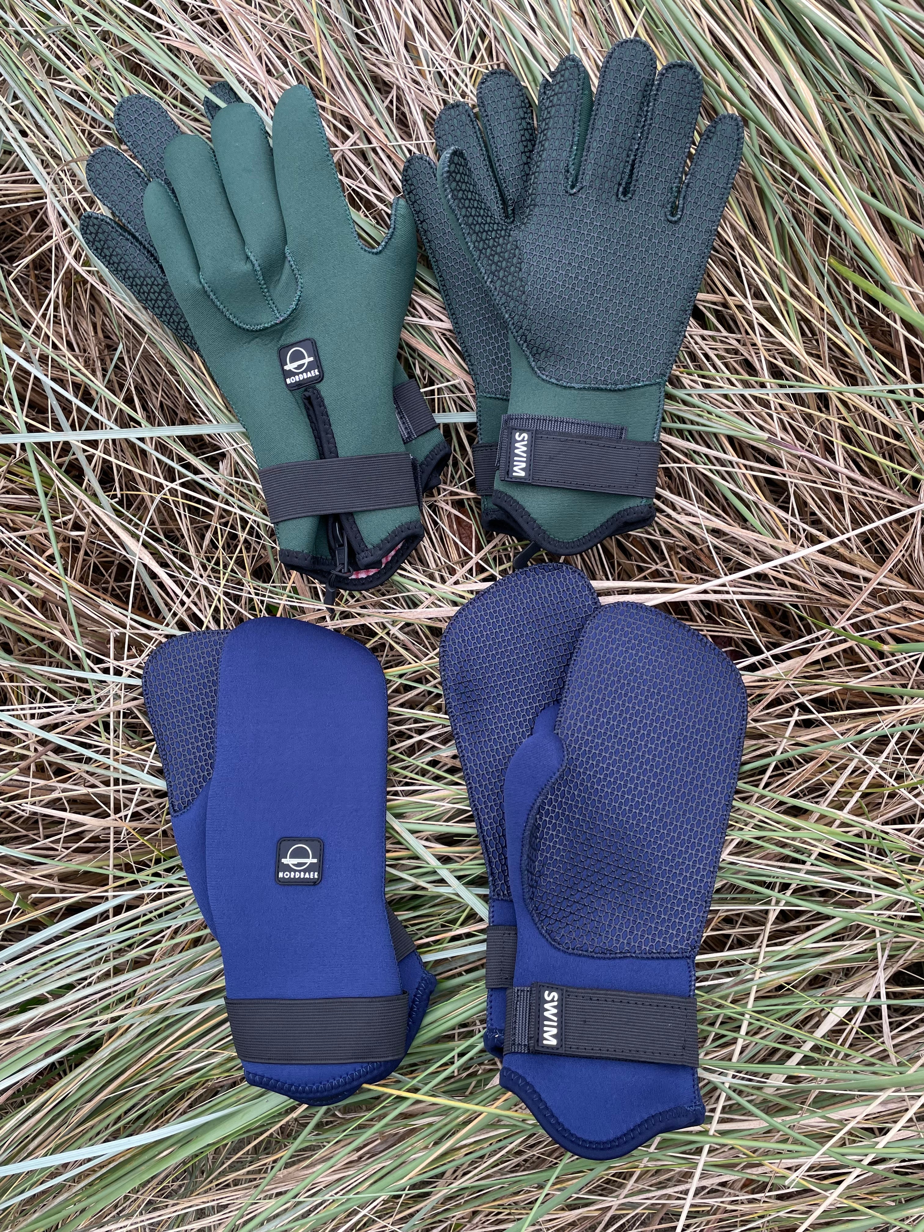 Neoprenhansker 5 fingre NORDBAEK Deep Tide - unisex - Green