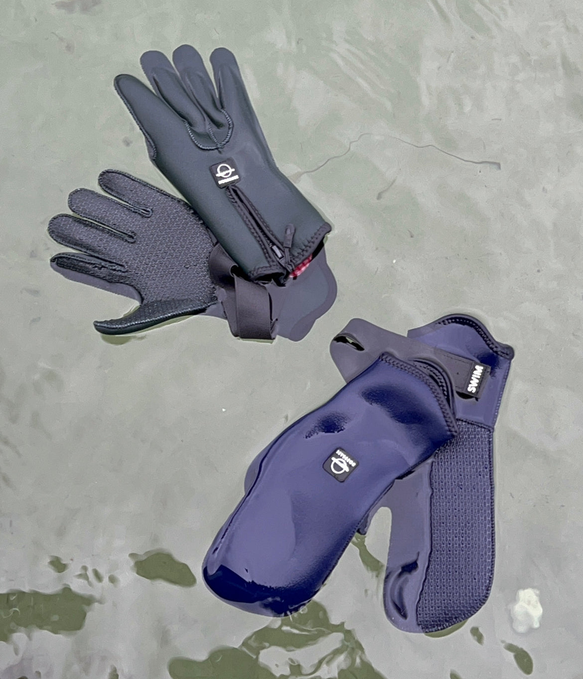 Neoprenhansker 5 fingre NORDBAEK Deep Tide - unisex - Green