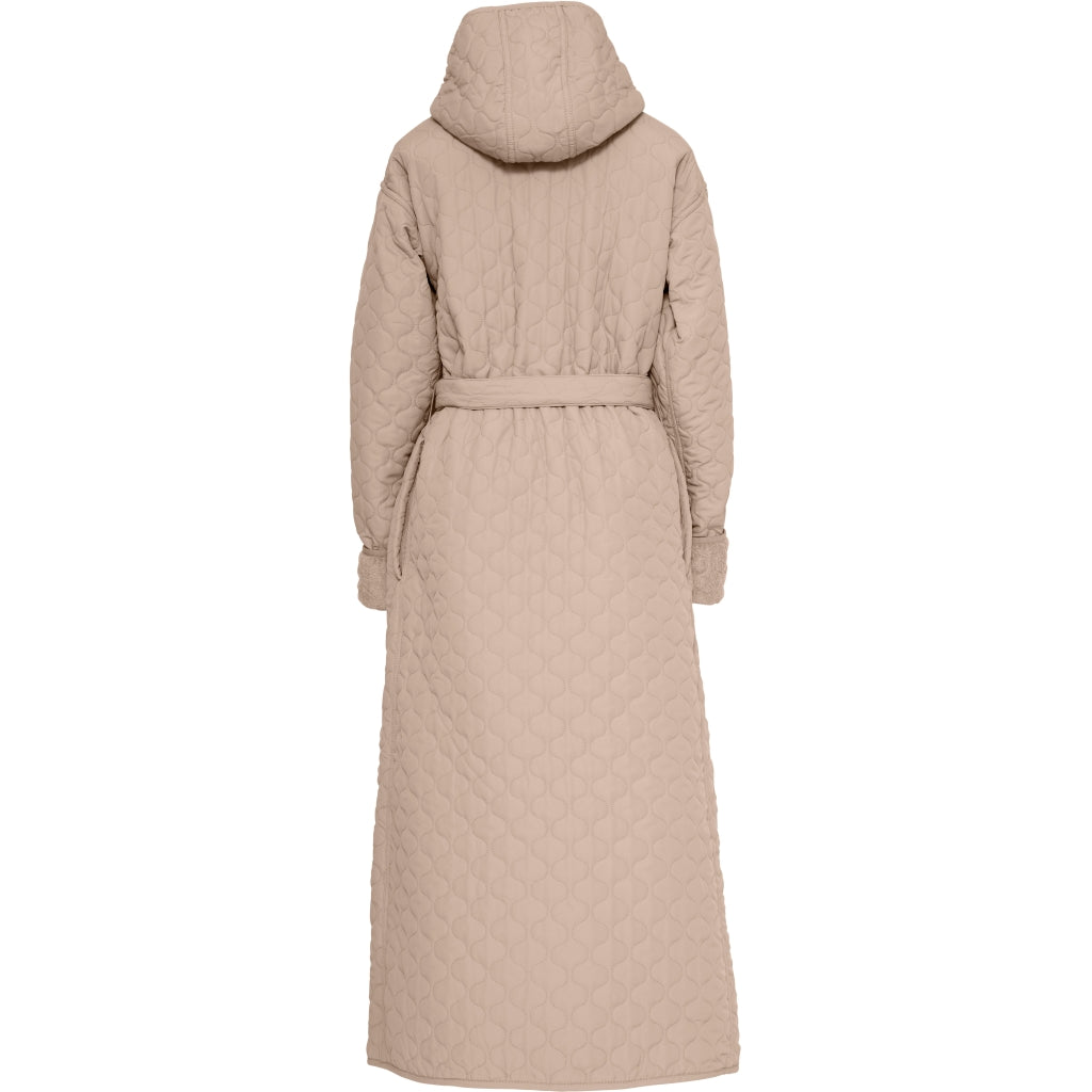 NORDBAEK Badekåpe NORDBAEK Soft Breeze - dame vindtett oeko-tex bomull Bath robe Sand