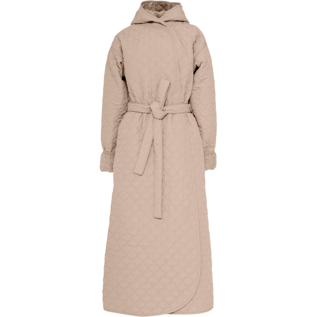 NORDBAEK Badekåpe NORDBAEK Soft Breeze - dame vindtett oeko-tex bomull Bath robe Sand