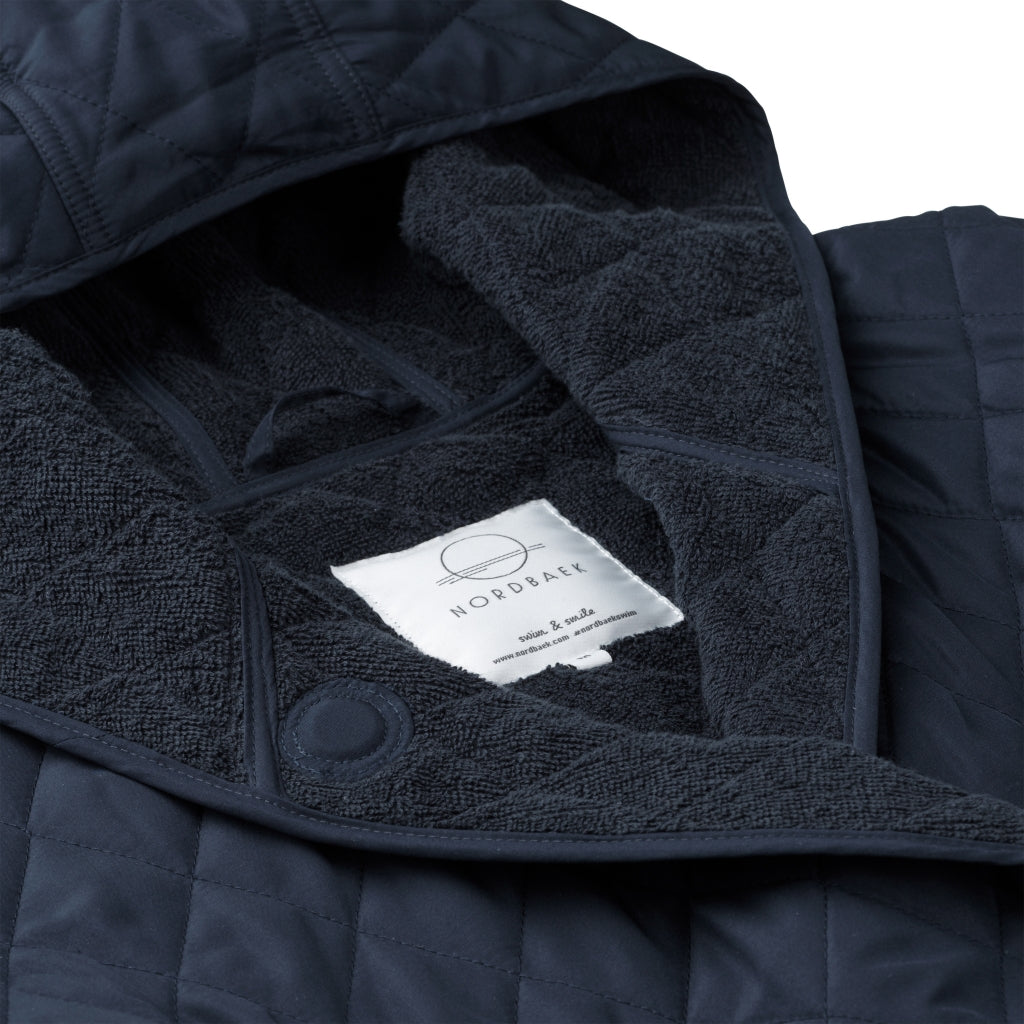 NORDBAEK Badekåpe NORDBAEK Soft Breeze - dame vindtett oeko-tex bomull Bath robe Navy