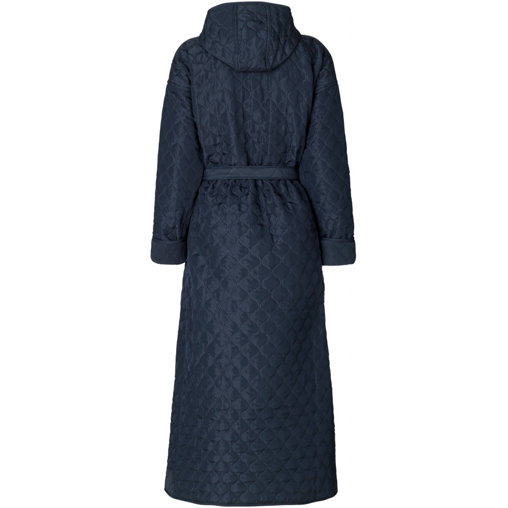 NORDBAEK Badekåpe NORDBAEK Windy Ocean - dame vindtett resirkulert fleece Bath robe Navy