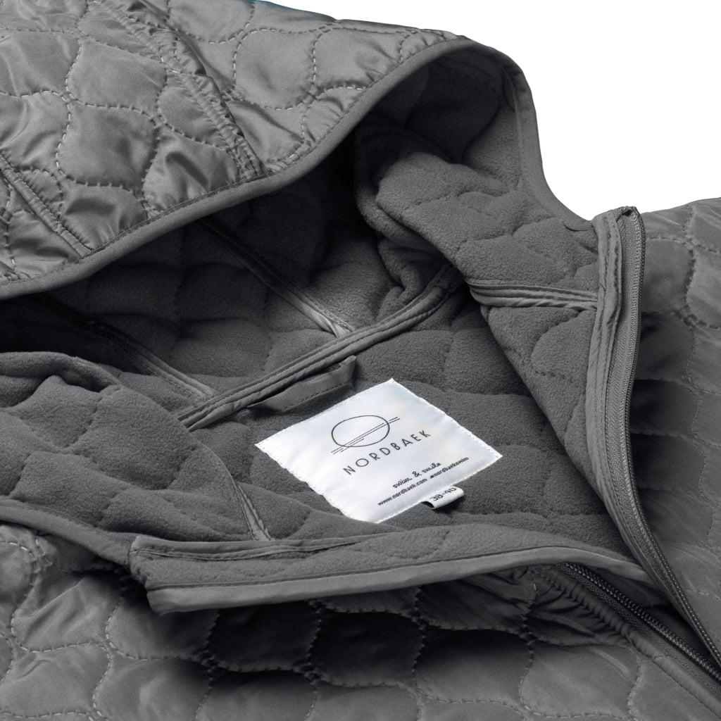 NORDBAEK Heldrakt NORDBAEK Cosy Bay – vindtett damedrakt i resirkulerte materialer Jumpsuit Grey