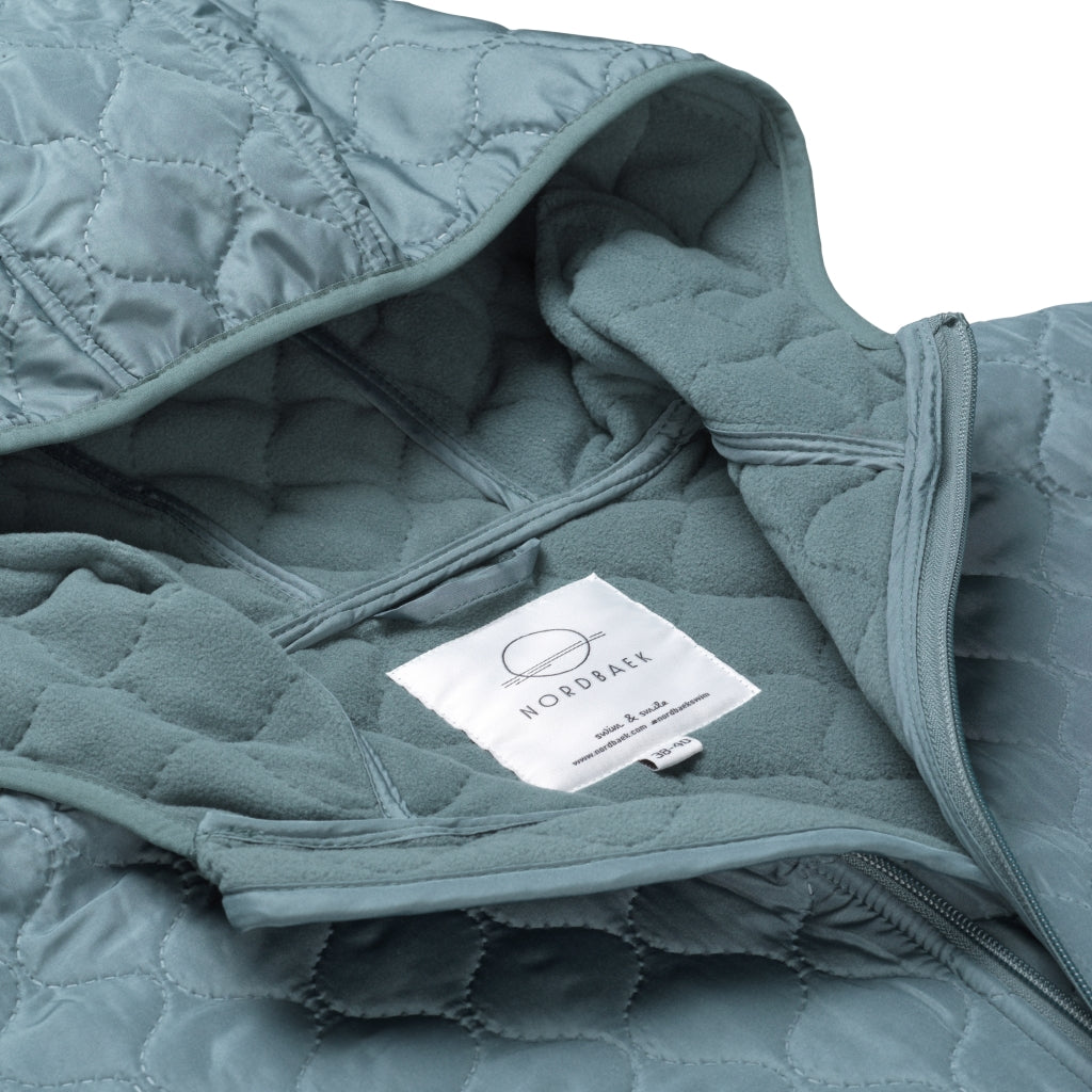 NORDBAEK Heldrakt NORDBAEK Cosy Bay – vindtett damedrakt i resirkulerte materialer Jumpsuit Aqua