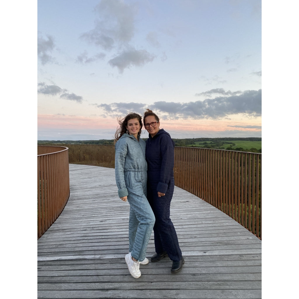 NORDBAEK Heldrakt NORDBAEK Cosy Bay – vindtett damedrakt i resirkulerte materialer Jumpsuit Navy
