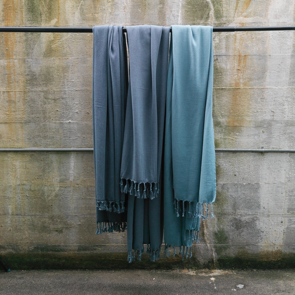 NORDBAEK Nordic Hamam NORDBAEK Cosy Comfort – oeko-tex, ekstra mykt og stort Hamam towel BlueNavy