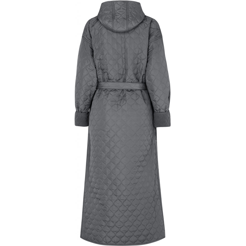 NORDBAEK Badekåpe NORDBAEK Windy Ocean - dame vindtett resirkulert fleece Bath robe Grey