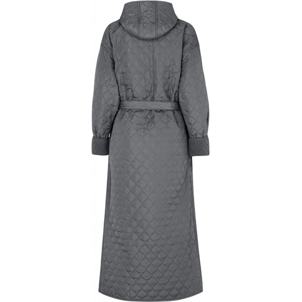 NORDBAEK Badekåpe NORDBAEK Windy Ocean - dame vindtett resirkulert fleece Bath robe Anthracite Grey
