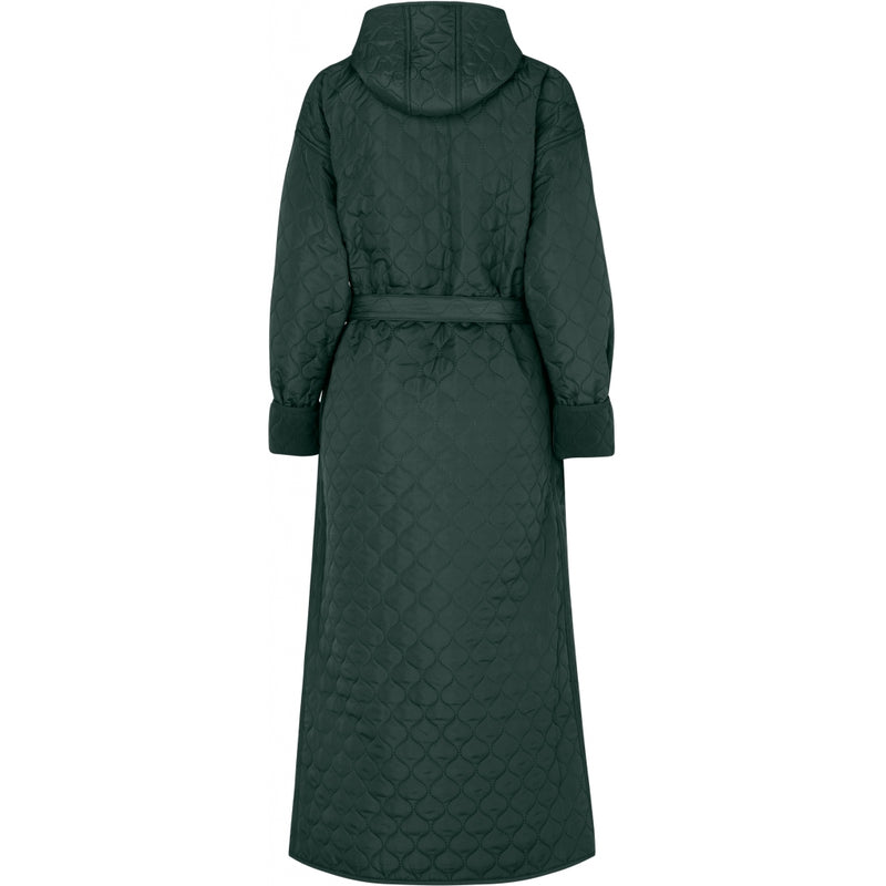 NORDBAEK Badekåpe NORDBAEK Windy Ocean - dame vindtett resirkulert fleece Bath robe Dark Green