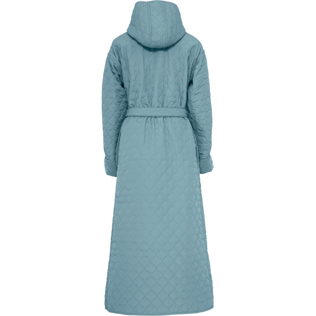 NORDBAEK Badekåpe NORDBAEK Windy Ocean - dame vindtett resirkulert fleece Bath robe Aqua
