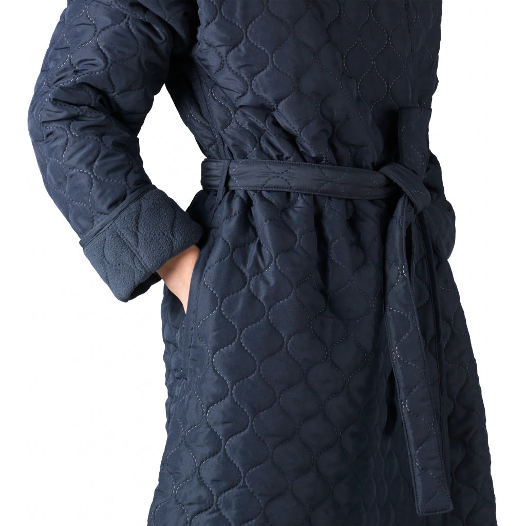 NORDBAEK Badekåpe NORDBAEK Windy Ocean - dame vindtett resirkulert fleece Bath robe Navy