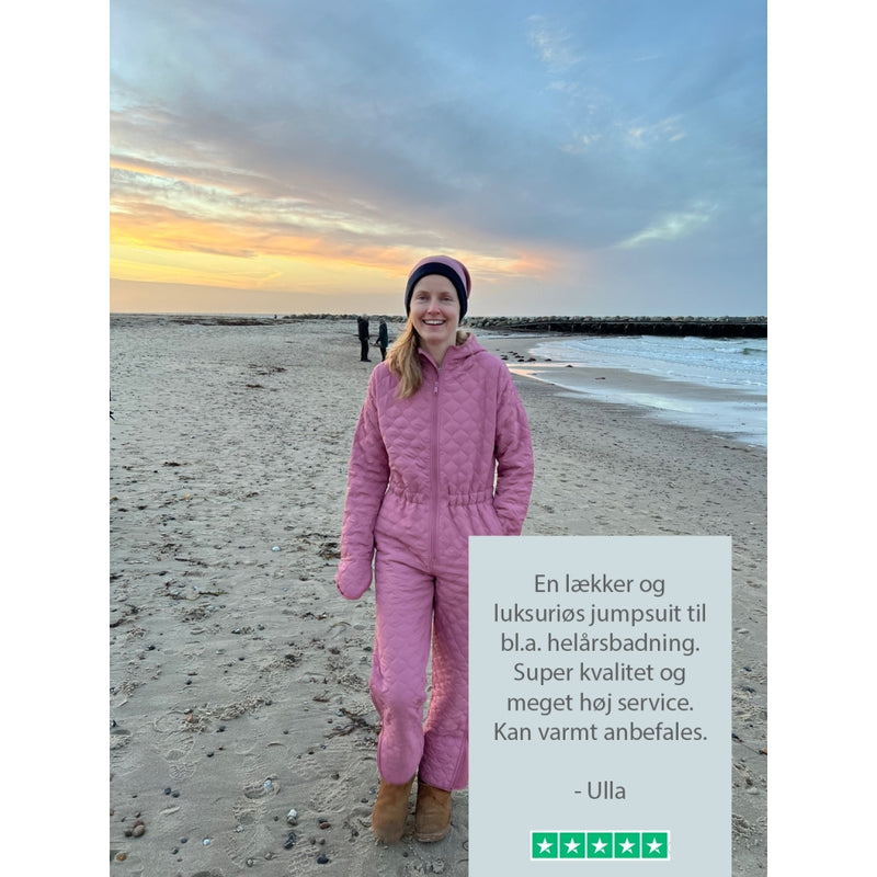 NORDBAEK Heldrakt NORDBAEK Cosy Bay – vindtett damedrakt i resirkulerte materialer Jumpsuit Anthracite Grey